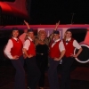 Cami with "Airport" dancers (2007 show)